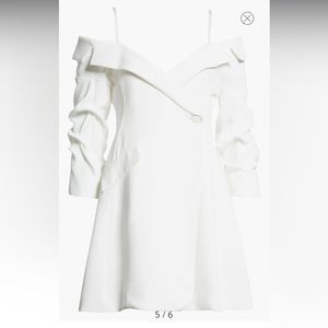 Cinq á sept off shoulder mini dress